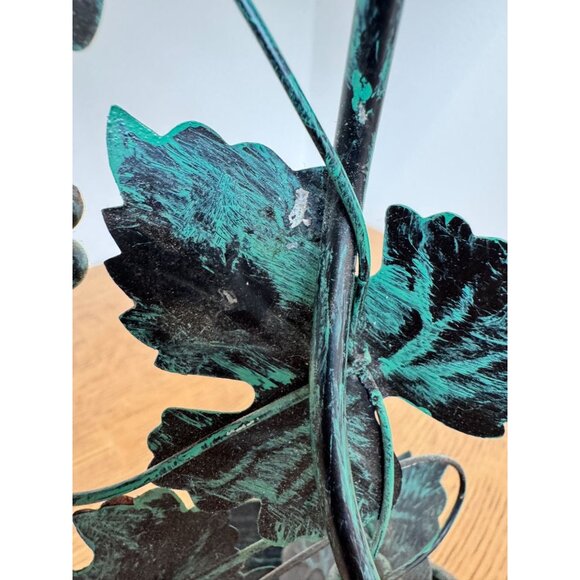 Metal Grapevine Candle Holder With Dual Taper Holders 13" Tall - Picture 9 of 9
